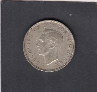 Beschrijving: 2 Shilling GEORGIUS VI 